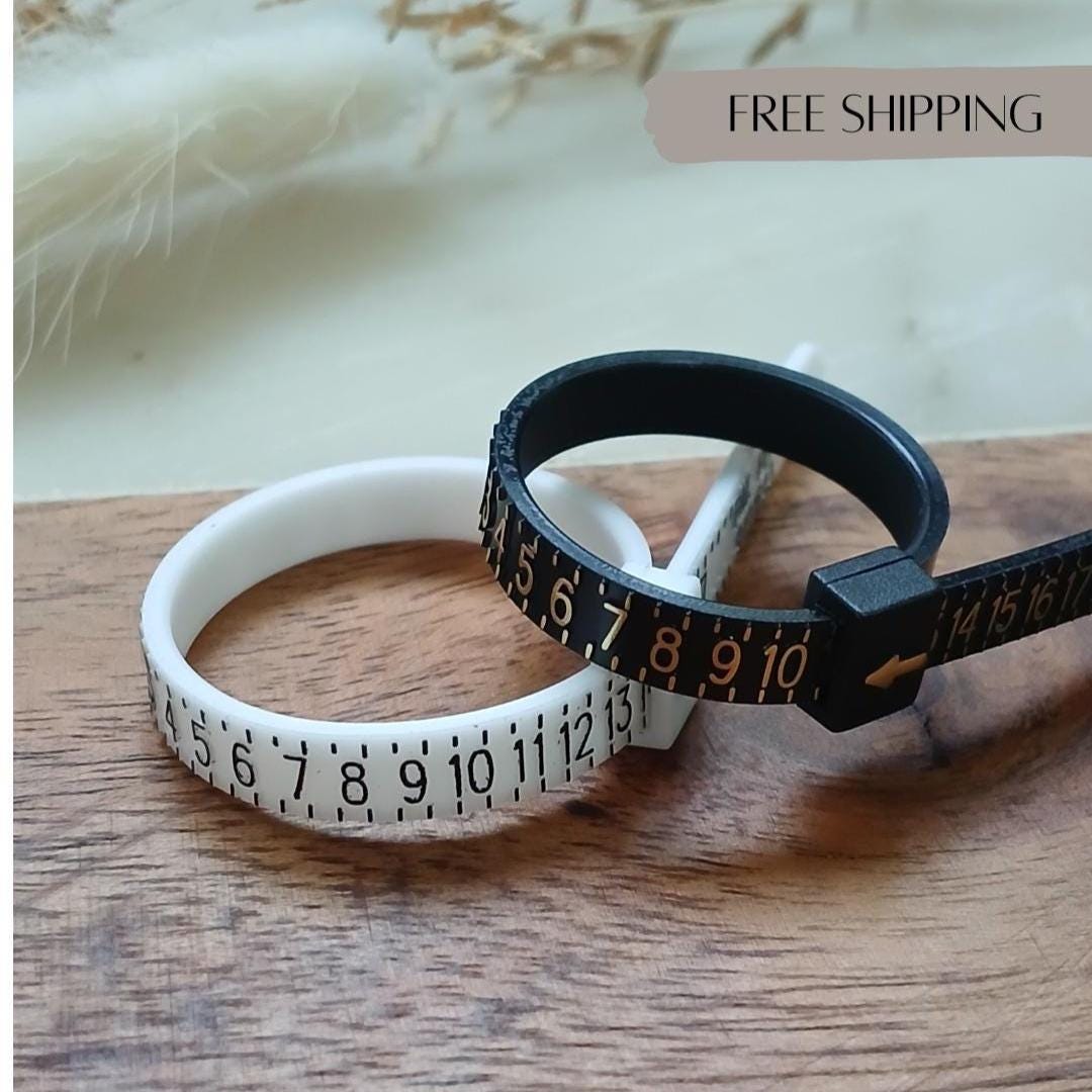 Ring Size Measuring Tool – Order Rings With Confidence, Reusable Ring ...