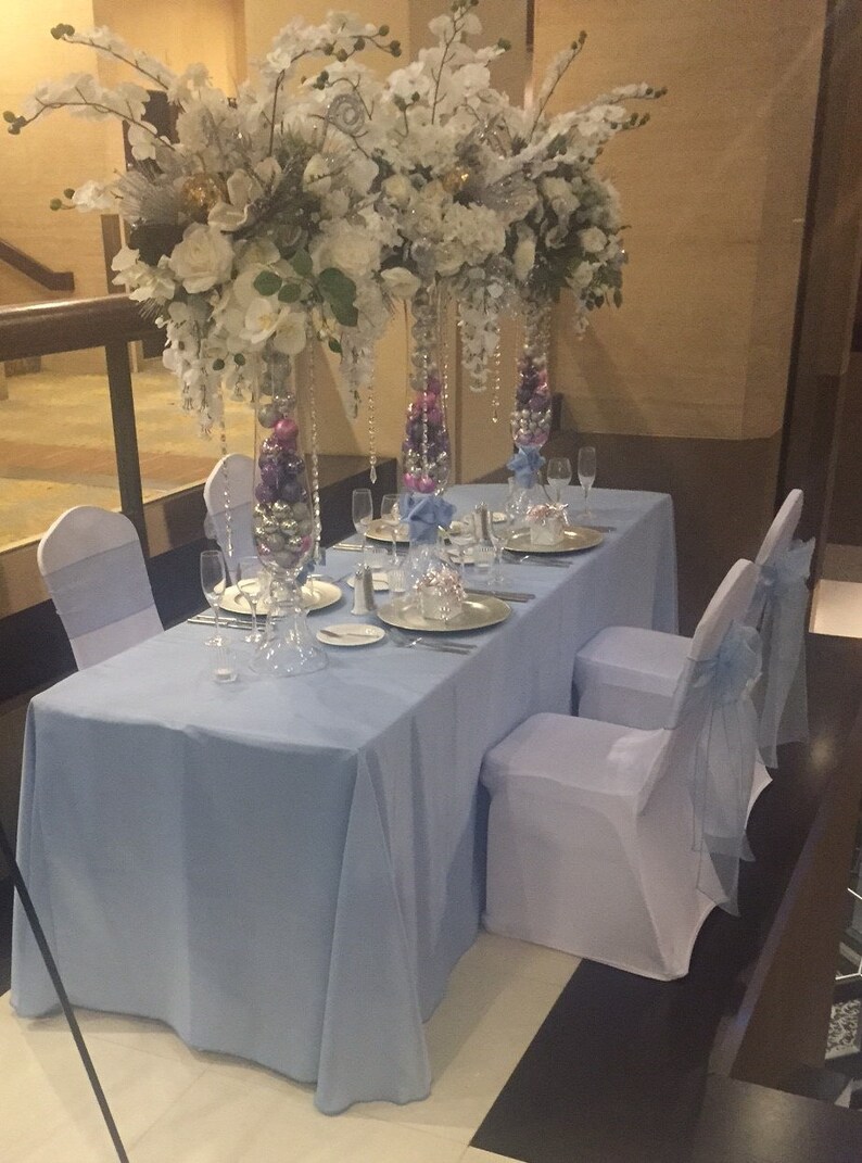 Custom Made Wedding Cake Table Head Table Tablecloth Baby Etsy