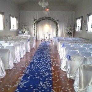 Royal Blue Aisle Runner – 3x15 Feet, Wedding Ceremony & Party Aisle Carpet Decoration