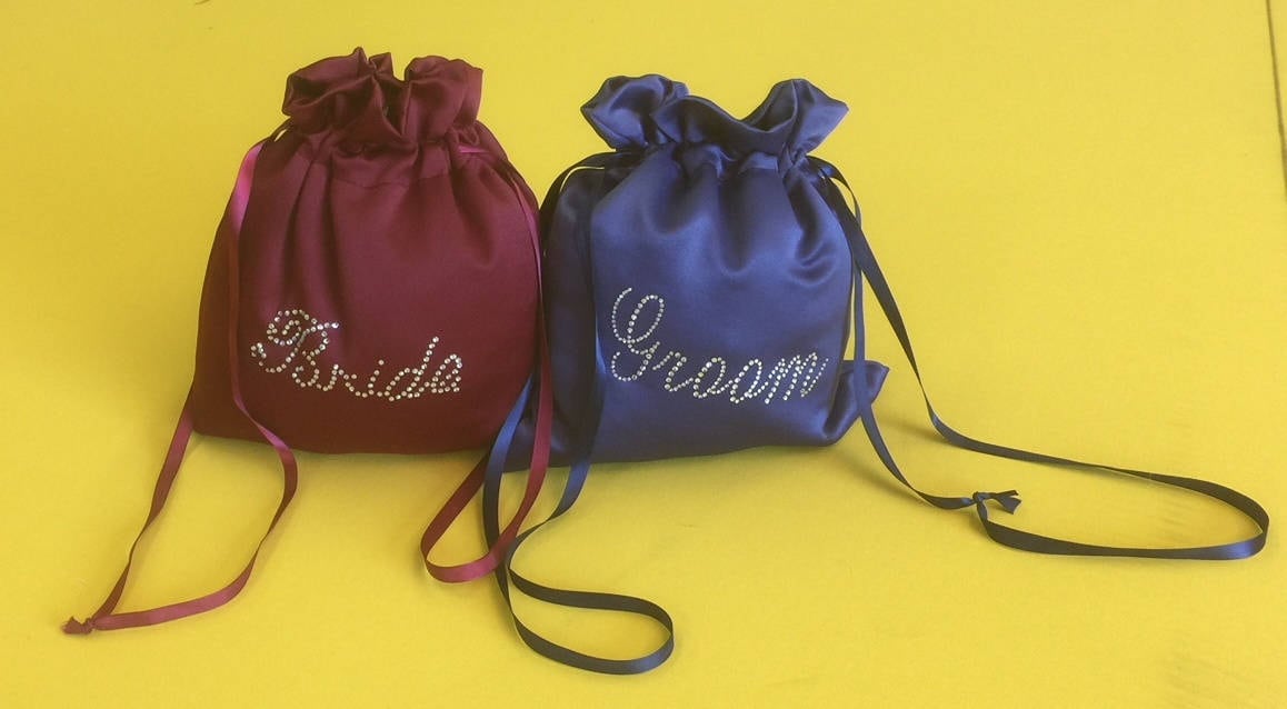 Custom Made Money Bag Dollar Dance Set for Bride and Groom Etsy