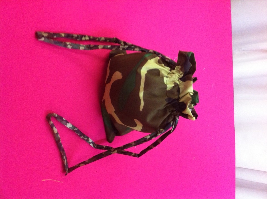 Custom Made Money Bag Dollar Dance Camouflage Wedding Etsy