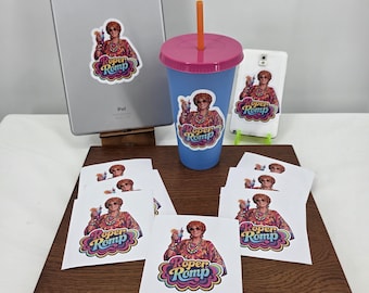 Mrs. Roper Romp Sticker – Three's Company, Full Color Die Cut (Pack of 10)