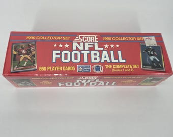 1990 Score NFL Football Collector Set Complete Series 1 and 2 Factory Sealed
