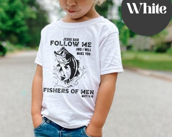 Fishers Of Men Shirts,Daddy And Me Matching Shirts,Mens Christian Apparel,Kids Faith Shirt,Christian Toddler Shirt,Dad And Son Shirts