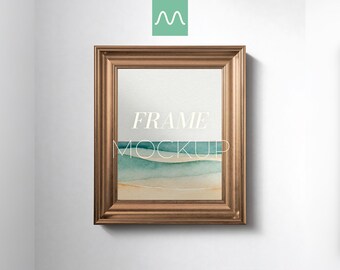 Maqueta de marco simple / Formato vertical 4:5, exhibición de póster minimalista con textura, plantilla de arte de pared, primer plano detallado vintage, clásico y moderno, PSD