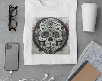 Skull Art T-Shirt: Unisex Edgy Graphic Tee