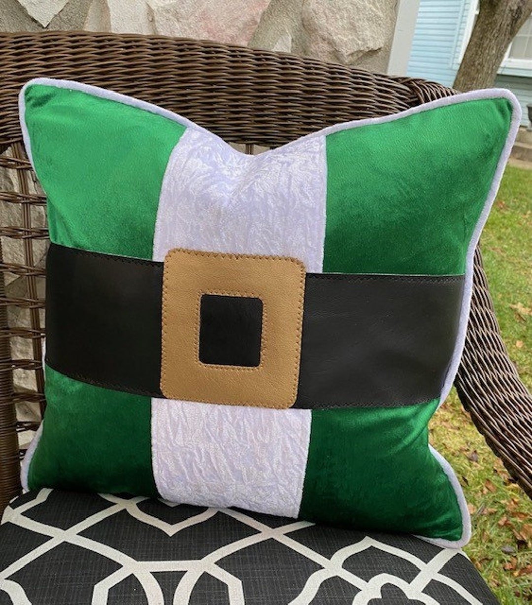 Santa Claus Pillow Cover Christmas Pillow Accent Pillows Cushions