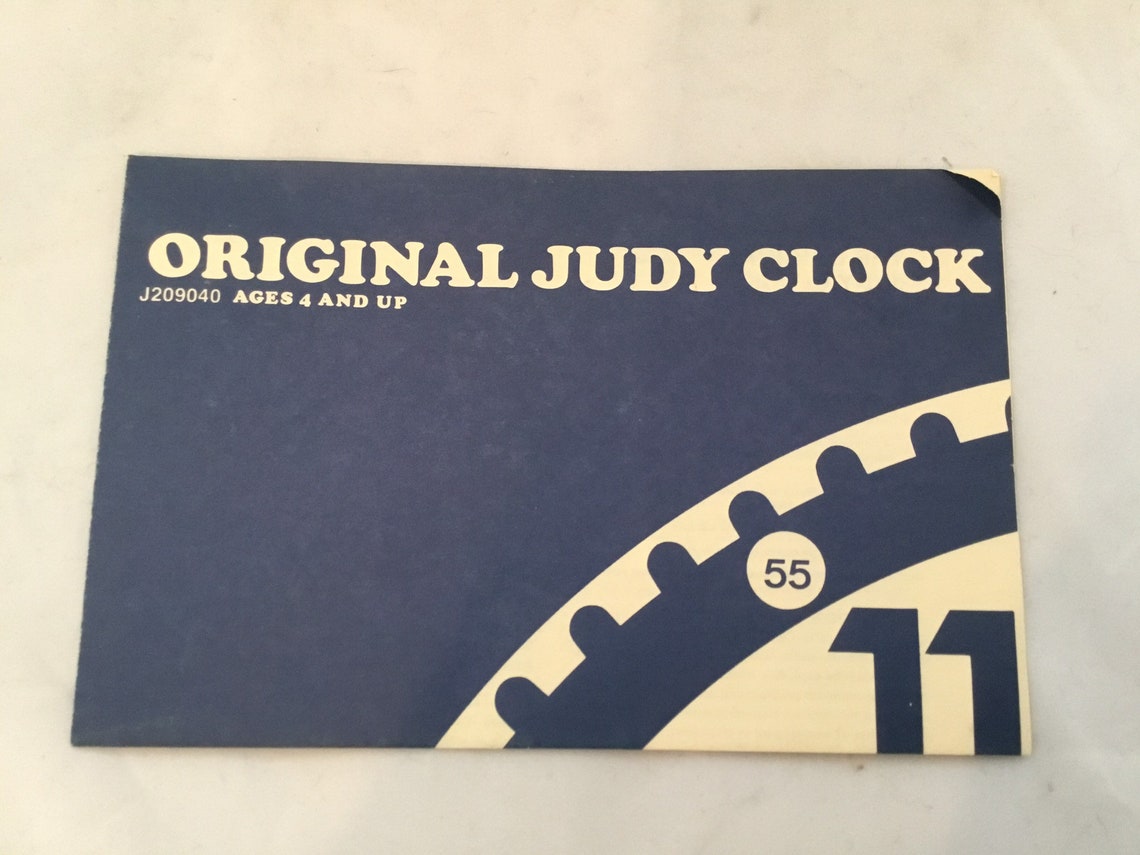 Judy Clock Etsy