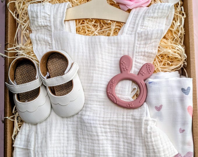 Baby Girl Romper gift set, (age 3-6 months)