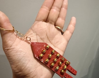 Bharatanatyam Salangai Keyring