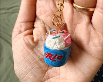 Rio Ice Cream Cup Keychain – Jaffna Nostalgia
