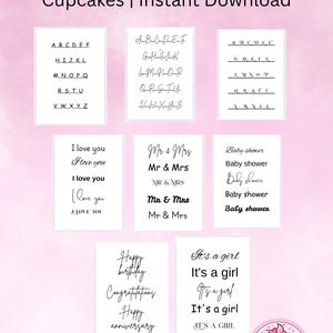 Piping Practice Guide | Printable Templates for Buttercream & Royal Icing | Reusable PDF Worksheets for Beginners | Baking Skills Workbook