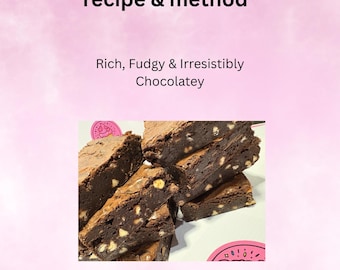 Receta de brownie triple, método, trucos y consejos / Brownies húmedos y cremosos / Guía fácil de repostería con consejos de expertos / Para amantes del chocolate