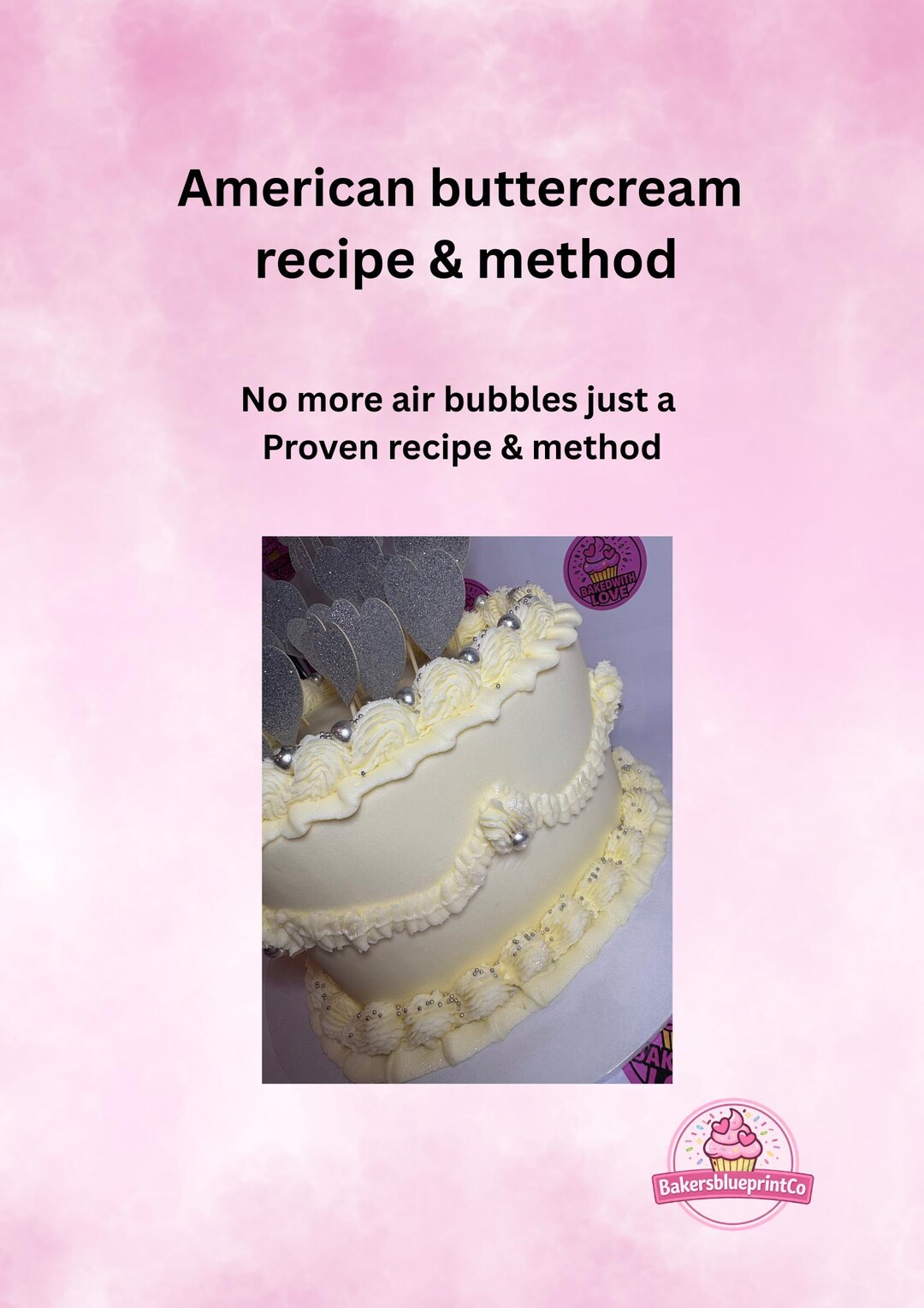 Professional Buttercream Recipe: Step-by-step Guide (PDF Download) - Etsy