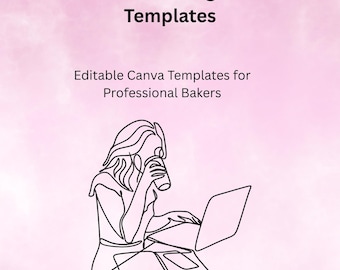 Ultimate time saving Cake Business Bundle, Editable Cake Order Form, Invoice Template, Pricing Worksheet, pdf, small business