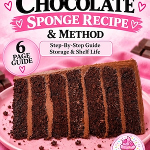 Ricetta della torta soffice al cioccolato: guida alla pasticceria per principianti, ricetta facile da seguire, cucina come un professionista, torta soffice e leggera (PDF)