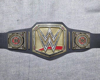 Undisputed Championship Replica Belt Cowhide Leather, Die Cast