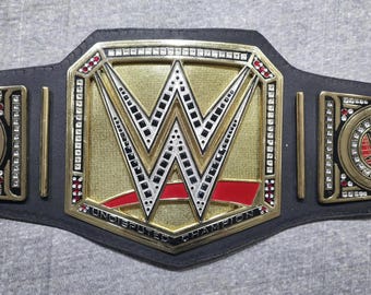 Undisputed Championship Replica Belt Cowhide Leather, Die Cast