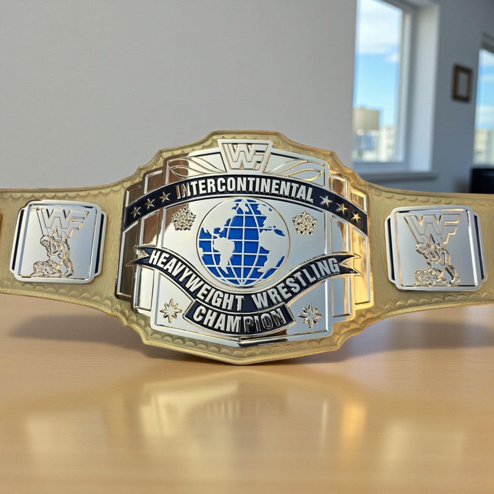 Wwf intercontinental championship replica title belt - Etsy 日本