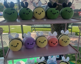 Abejorros de crochet, abejas de miel de crochet, zombies de crochet