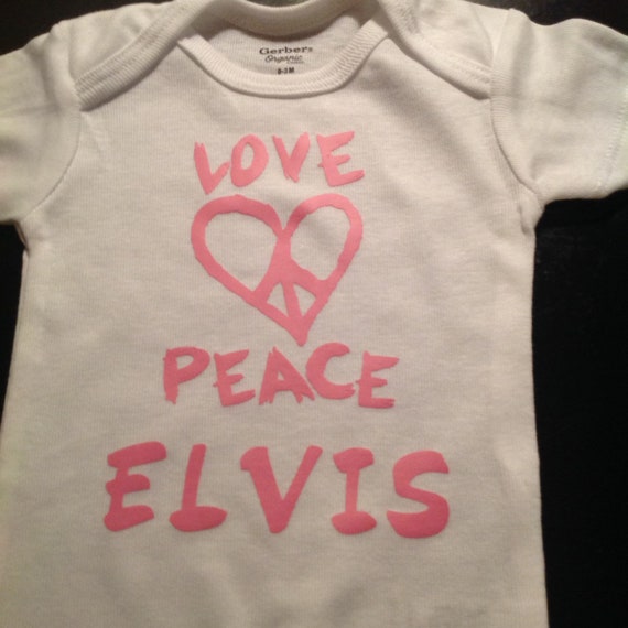 elvis baby onesie