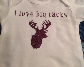 I love big racks baby onesie