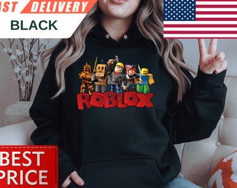 Roblox Gaming Sweatshirt for Kids, Funny Gamer Hoodie, Birthday Gift Crewneck