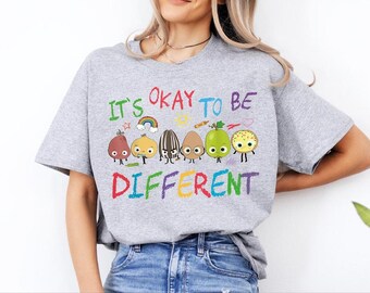 It's Okay To Be Different Shirt, Autism Awareness Tee