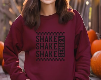Shake Shake Señora Sweatshirt: Funny Beetlejuice Movie Pullover