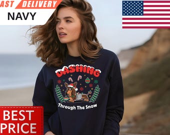 Slinky Dog Christmas Sweatshirt: Toy Story Holiday Family Trip
