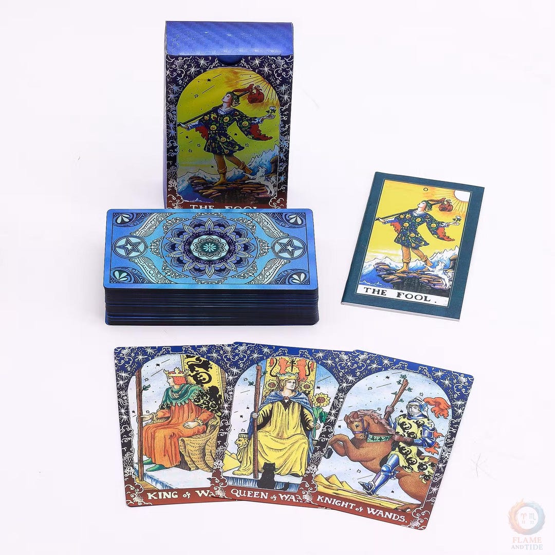 78 Card Tarot Deck With Guidebook - Celestial, Goddess & Classic ...