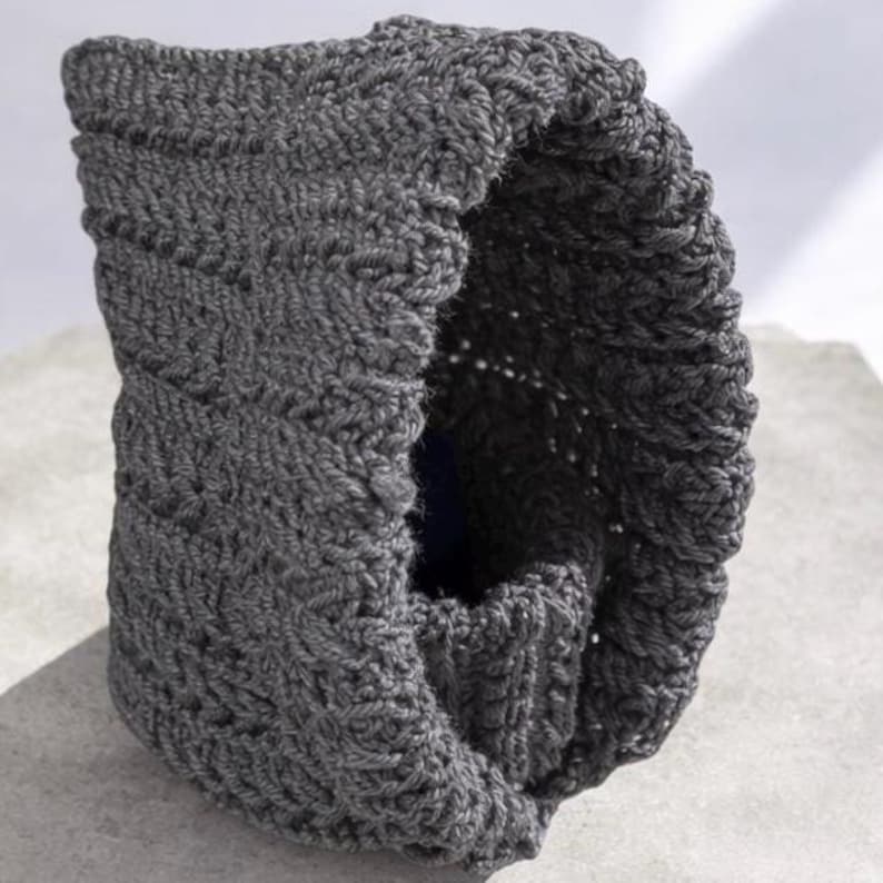 PDF Crochet Pattern Polo Hood/Balaclava, Us-term. PDF Häkelanleitung Polohube/Balaklava, German. PDF Virkmönster Polohuva/Balaklava, Svenska image 8