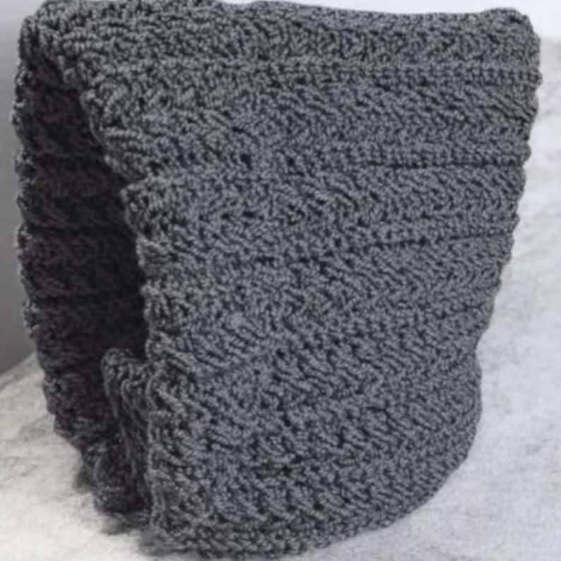 PDF Crochet Pattern Polo Hood/Balaclava, Us-term. PDF Häkelanleitung Polohube/Balaklava, German. PDF Virkmönster Polohuva/Balaklava, Svenska image 9
