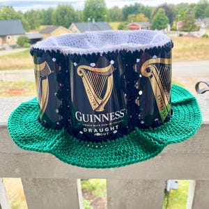 Beer can or soda can hat