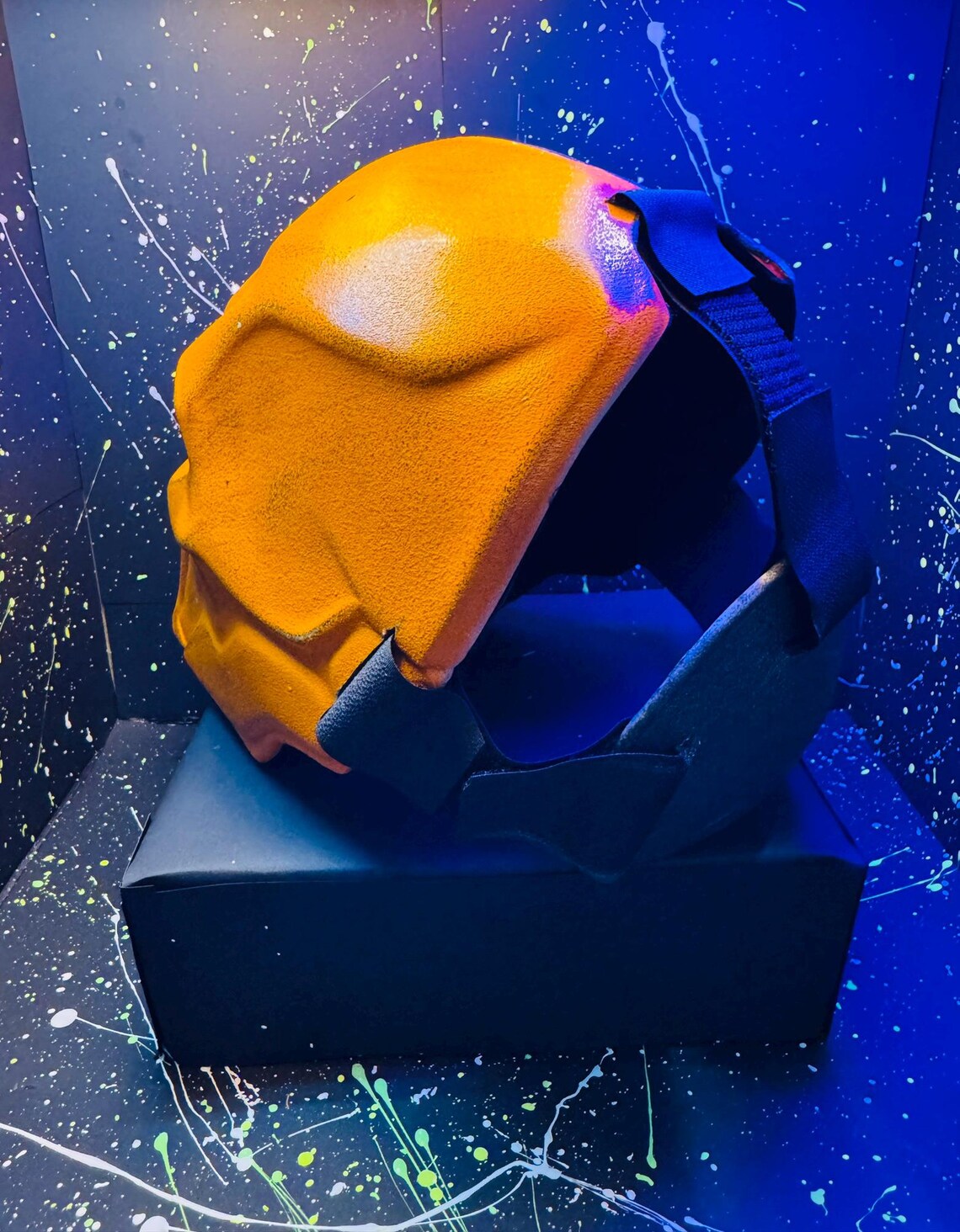 Hand-painted 3d-printed Deathstroke Mask: DC Comics Cosplay - Etsy