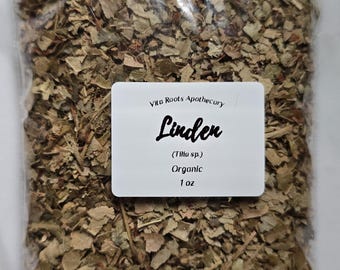 Organic Linden Leaf & Flower | Loose Leaf Tea, Apothecary Gifts