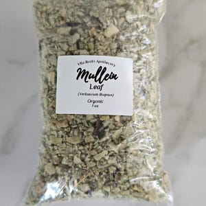 Organic Dried Herbs: Loose Leaf Tea, Herbal Apothecary - 1 oz