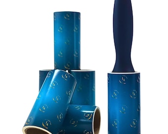 Extra Sticky Lint Roller: 360 Sheets, Pet Hair Remover + 6 Refills