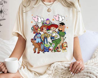 Camiseta de Disney Toy Story con colores cómodos y camisa a juego