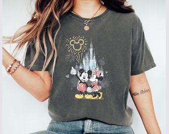 Disney Micky und Minnie Maus Paare Shirt, Urlaub Urlaub Tee