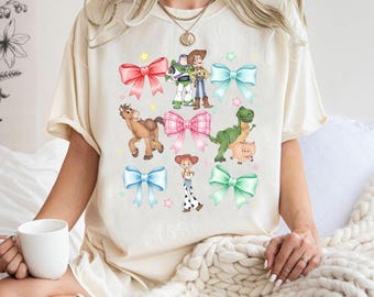 Maglietta Disney Toy Story Comfort Colors, maglietta con personaggi Pixar