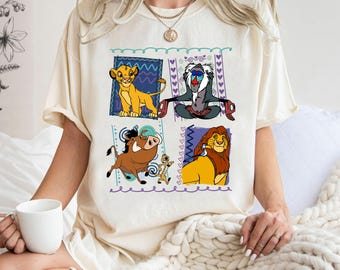 Camisa del Rey León Simba y Timón, camiseta Hakuna Matata Disney Safari