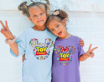 Camiseta de Toy Story de Disney, camiseta de Mickey Mouse