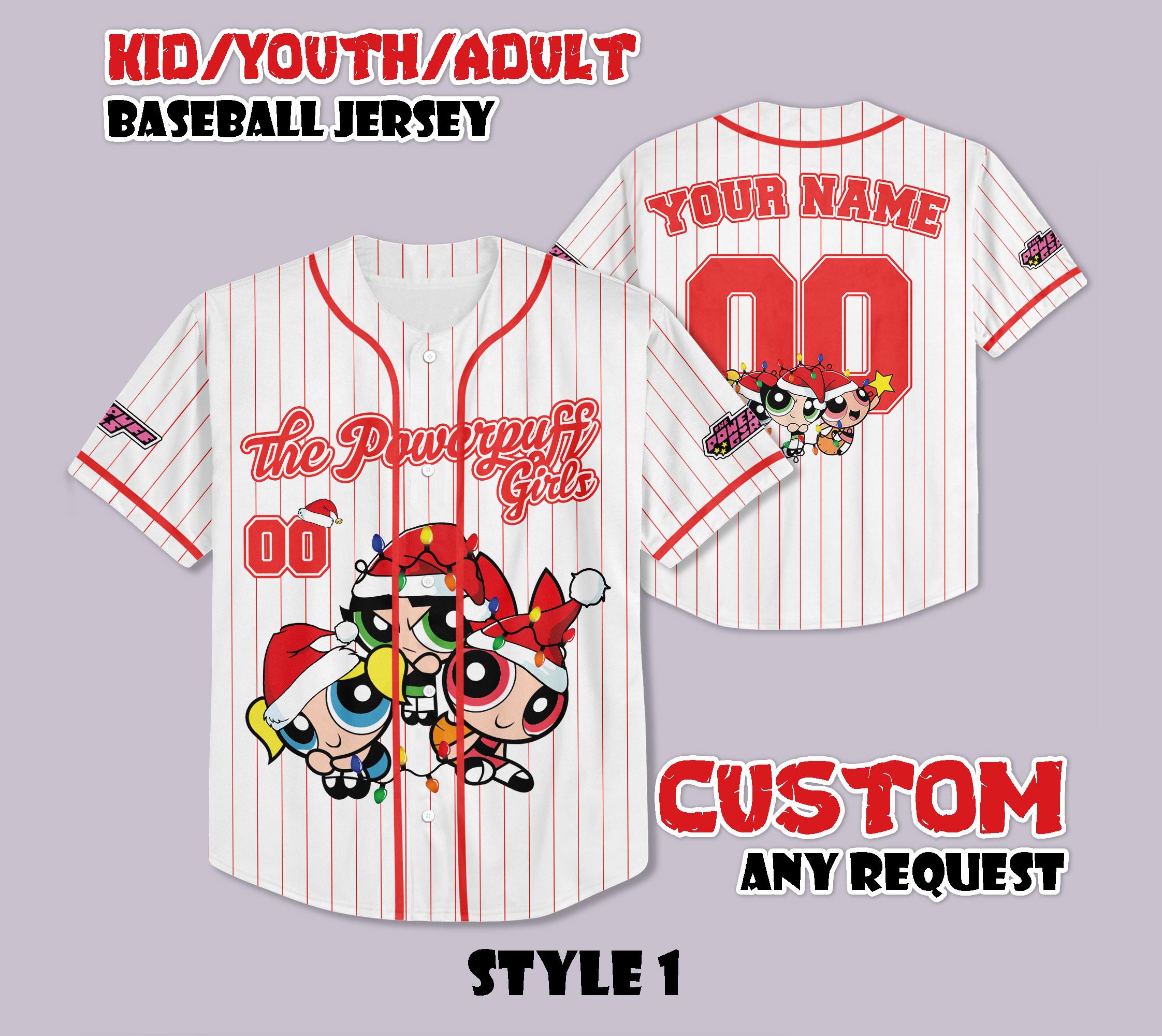 Discover Personalized The Powerpuff Girls Christmas Jersey, Disney The Powerpuff Girls Christmas Jersey, Disney Christmas Kids Youth Adult Outfit