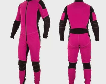 Tuta da paracadutismo a volo libero in colori unici, personalizzata con stampa digitale