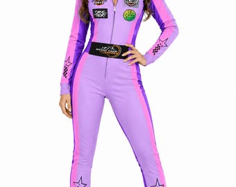 Women's Racing Bodysuit, Custom Motorsport One Piece, Personalized Racing Suit