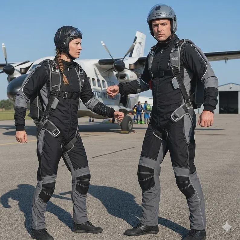 Customized Women Skydiving Suit | Personalized Freefly Jumpsuit