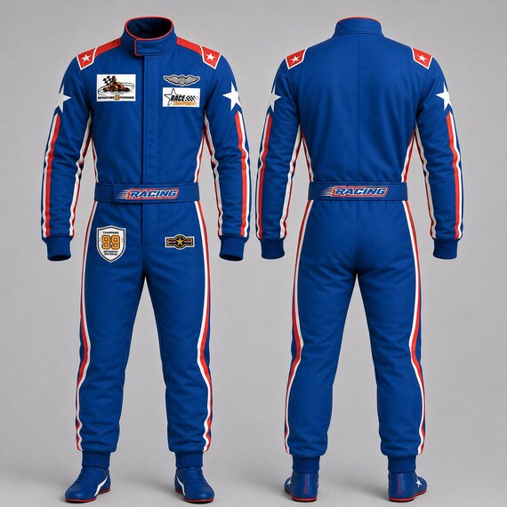 Formula 1 Style Racing costume, Custom Go Kart Suit, Personalized Youth Motorsport Outfit,