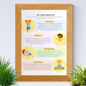 My Yoga Practice Printable Poster