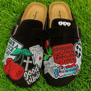 Personalized Patched Clogs